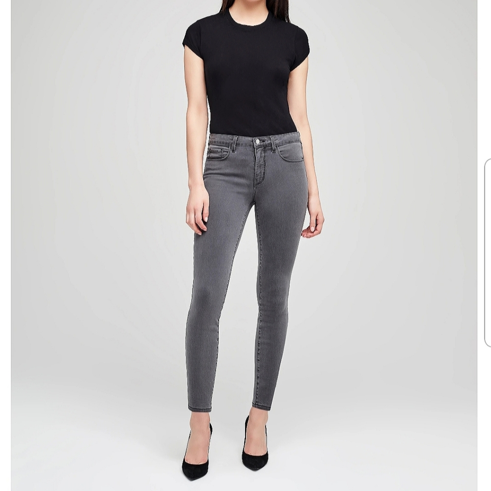 SOHO by New York & Company Skinny Jeans, Gray